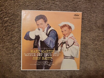 Annie Get Your Gun - VINYL LP Mary Martin, John Raitt Promo Studio Copy-image