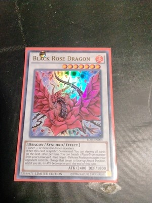 Black Rose Dragon LC05-EN004 Legendary Collection 5D's Limited Edition-image
