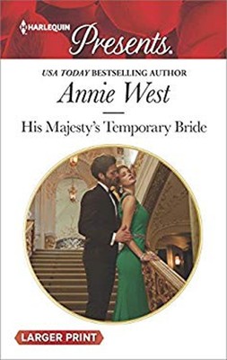His Majesty's Temporary Bride Mass Market Paperbound Annie West-image