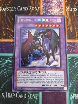 Yu-Gi-Oh! Elemental HERO Dark Neos LCGX-EN059 Secret Rare Unlimited Near Mint-image