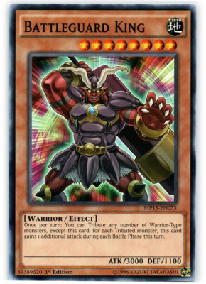 Battleguard King - MP15-EN073 - Common - 1st Edition x3 - Near Mint-image