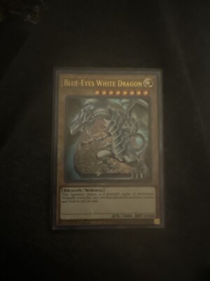 Yu-Gi-Oh! TCG Blue-Eyes White Dragon (Version 4) Legendary Collection Kaiba...-image
