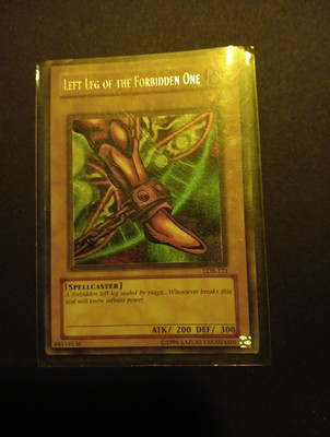 Left Leg of the Forbidden One LOB-121 The Legend of Blue Eyes White |Unlimited -image