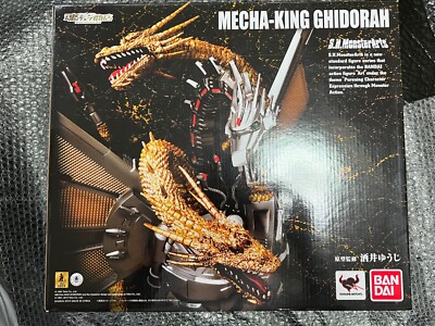 BANDAI S.H. MonsterArts Figure GODZILLA Mecha King Ghidorah-image