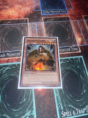 Majesty's Fiend CT12-EN004 Limited Edition Super Rare Yugioh-image