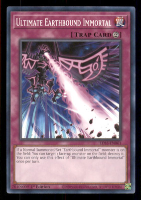 Yugioh Ultimate Earthbound Immortal #LDS3-EN061 Legendary Duelists: Season 3 LP-image