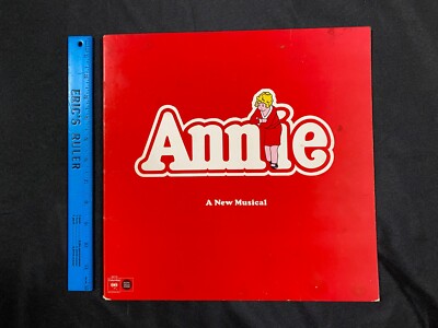 1977 Vintage CBS Annie A New Musical Vinyl Record 34712 NH 111023-image