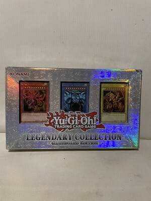 YuGiOh Legendary Collection 1 Gameboard Edition God Cards Empty Storage Box Only-image