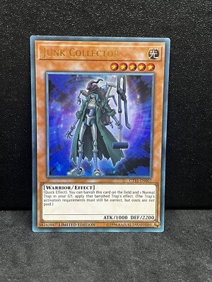 Yugioh Junk Collector  CT15-EN007 Ultra Rare Limted NM-image
