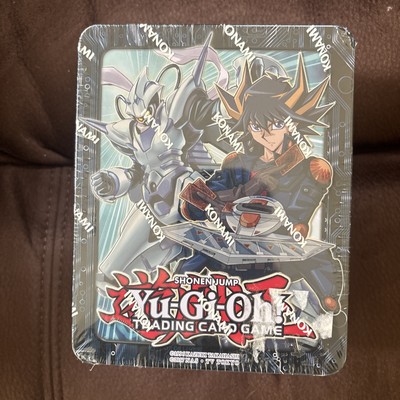 Yu-Gi-Oh Sealed 2018 Mega Tin Yusei Fudo!  IT IS ORIGINAL BOX AND AN AUTHENTIC-image