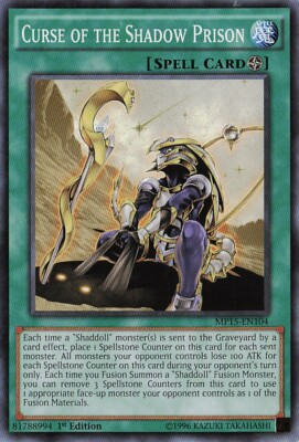 Yu-Gi-Oh! Curse of the Shadow Prison MP15-EN104 Common 1st Edition NM-image
