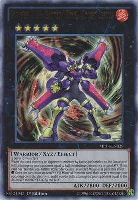 Number C105: Battlin' Boxer Comet Cestus - MP14-EN029 - Ultra Rare - 1st Edition-image