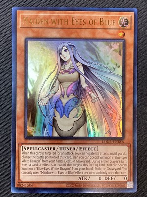 Yu-Gi-Oh TCG #LDK2-ENK06 Maiden with Eyes of Blue Ultra Rare LP-image