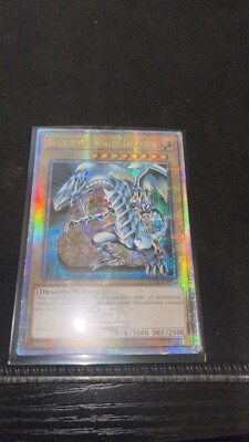 Blue-Eyes White Dragon (Quarter Century Secret Rare) LC01-EN004 Legendary...-image