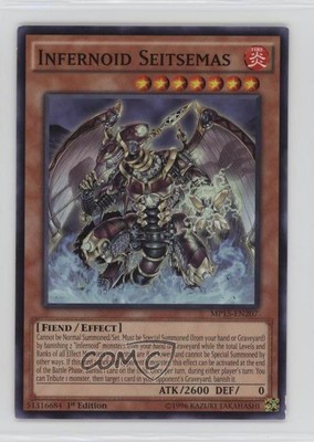 2015 Yu-Gi-Oh! Mega-Tins Mega Pack 1st Edition Infernoid Seitsemas 12bz-image