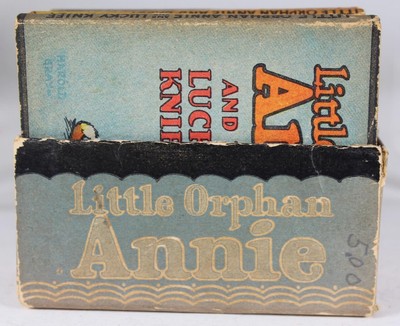 Whitman Wee Little Book Little Orphan Annie Set wSlipcase  1934 BLB-image