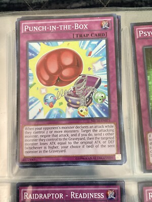 Yu-Gi-Oh! TCG Punch-in-the-Box 2018 Mega Tin Pack MP15-EN180 1st Edition Common-image