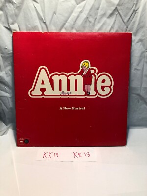ANNIE A New Musical (little orphan) COLUMBIA US LP Original Cast Soundtrack-image