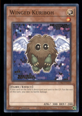 Yugioh Winged Kuriboh #LDS3-EN100 Legendary Duelists: Season 3 LP-image