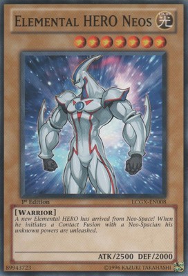 Elemental HERO Neos - LCGX-EN008 - Common - 1st Edition - Lightly Played-image