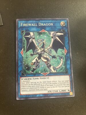 Yu-Gi-Oh! TCG Firewall Dragon 2018 Mega-TiN Mega Pack Mp18-En062 1st Edition...-image