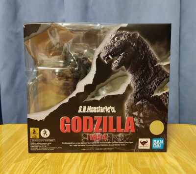 S.H. MonsterArts Godzilla 1954 Bandai Tamashii Nations Figure-image