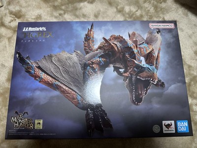 S.H.MonsterArts Tigrex Monster Hunter Rise Figure BANDAI Japan-image