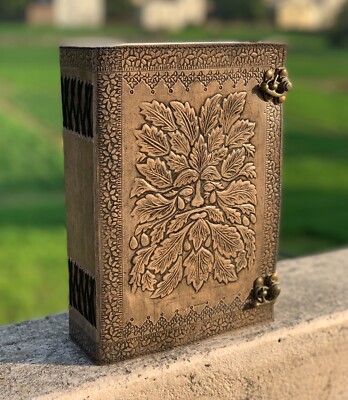 Extra Large 600 Page Leather Journal Antique Old Monk Leather Diary Sketchbook-image