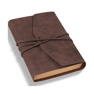 Vintage Journal for Women Men Leather Bound Journaling Notebook Diary 160 Pag...-image