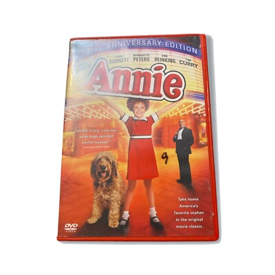 Annie (DVD, 2004, Special Anniversary Edition) Like New 6 Available-image