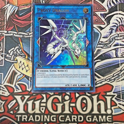 *** Pr0xy Dragon (real card) Limited ED *** CT14-EN003 | ULTRA  | YuGiOh! NM-image