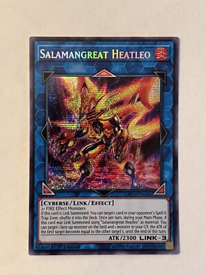Yu-Gi-Oh! TCG Salamangreat Heatleo 2019 Gold Sarcophagus Tin Mega Pack...-image