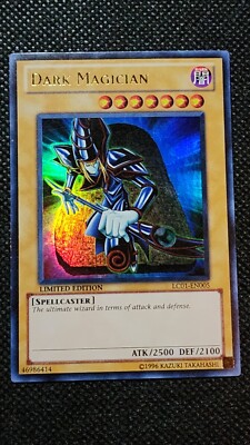 2010 Yu-Gi-Oh Legendary Collection Dark Magician Limited Edition #EN005-image