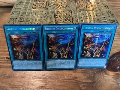 Yu-Gi-Oh! TCG Therion Discolosseum 25th Anniversary Tin: Dueling Heroes Mega...-image