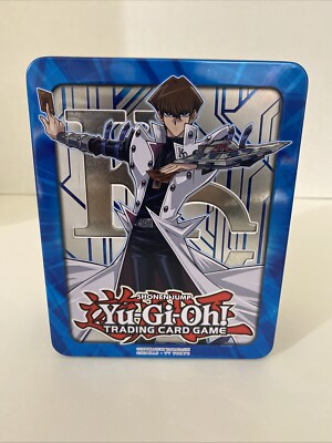 Yu-Gi-Oh Mega Tin 2017 Kaiba Empty Clean Great condition-image