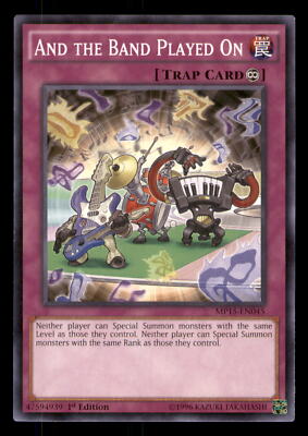 And the Band Played On 2015 Mega-Tins Mega Pack #MP15-EN045 LP-image