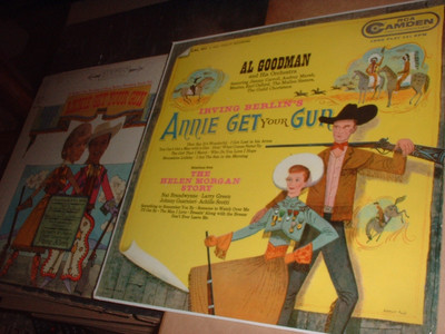 33RPM 2 diff Annie Get Your Gun vinyl LPs RCA and a Columbia E--image