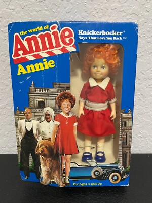 1982 The World of Annie Knickerbocker Movie Doll Original Box -image