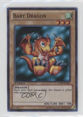 2013 Yu-Gi-Oh! Legendary Collection 4: Joey's World 1st Edition Baby Dragon 3c7-image