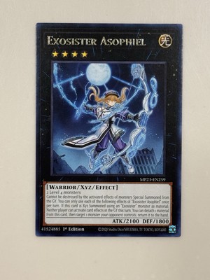Exosister Asophiel MP23-EN259 25th Anniversary Tin: Dueling Heroes Mega Pack 1st-image