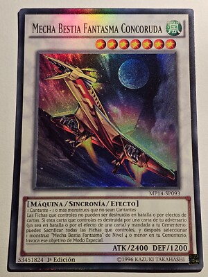Mecha Phantom Beast Concoruda●YUGIOH●MP14●2014●SUPER RARE●SPANISH●NM●Y40-image