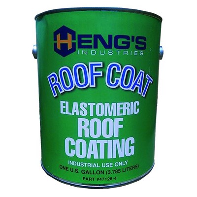 Heng's 47128-4 - 128 oz. Elastomeric Polymer White Roof Coating-image
