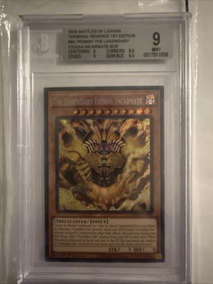 The Legendary Exodia Incarnate BLTR -EN051 1st Edition BGS 9-image