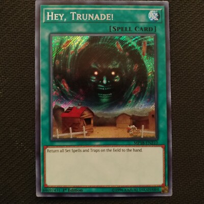 Yu-Gi-Oh! Hey, Trunade! - MP18-EN210 - 1st Edition - Secret Rare - NM/VLP-image