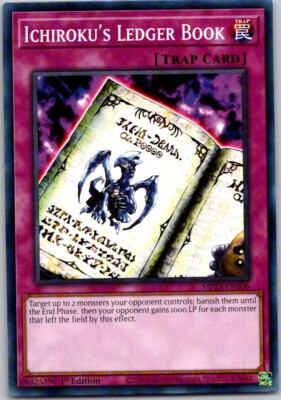 Yu-Gi-Oh Yugioh Ichiroku's Ledger Book MP23-EN108 Mega Tin Dueling Heroes-image