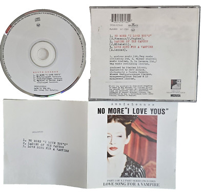 ANNIE LENNOX EURYTHMICS NO MORE I LOVE YOU'S 4-TRACK UK 1995 CD SINGLE, MINT-image