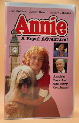 Annie: A Royal Adventure VHS 1995 Clamshell **Buy 2 Get 1 Free**-image