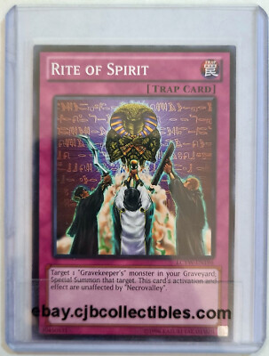 Yu-Gi-Oh! RITE OF SPIRIT LCYW-EN196 Legendary Collection 3: Yugi's World 🍒-image