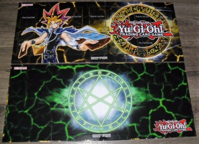 KONAMI YU-GI-OH SHONEN JUMP TRADING CARD GAME BOARD DOUBLE SIDED LEGENDARY 3-image