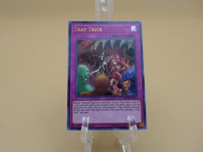 Trap Trick 1st Ed Ultra Rare MP19-EN213 NM YuGiOh! Mega Tins Trap-image